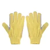 Cow Grain Leather Gloves Aramid Liner Coatted Cut Heat Resistance Gloves Construction Protective Security Work