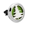 Newest Christmas Tree Design Magnetic Air Diffuser Car Locket Wholesale