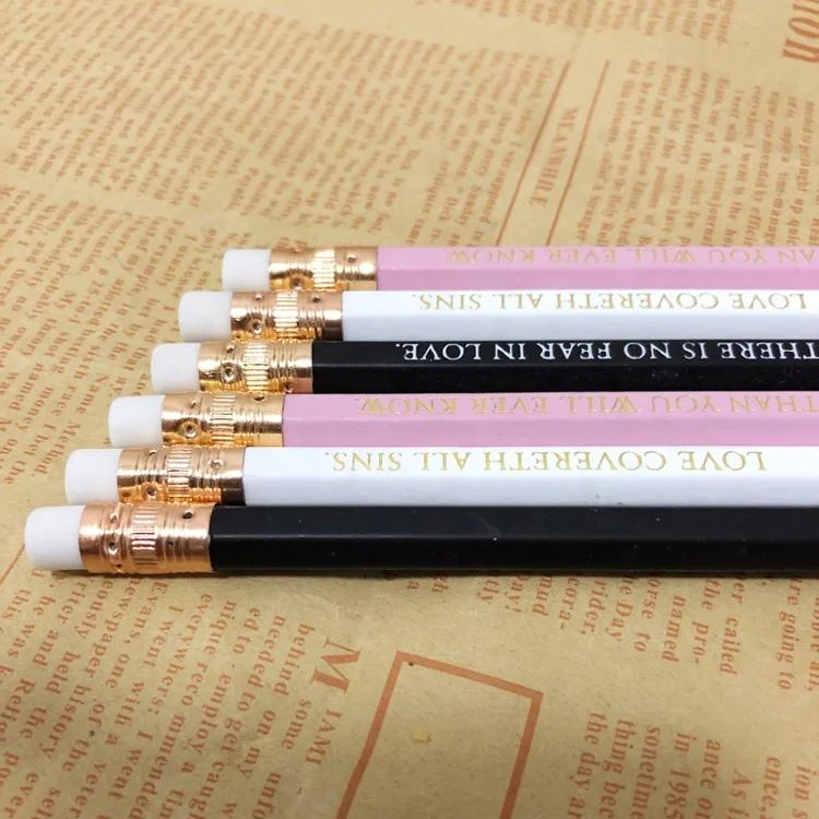 named hb pencils