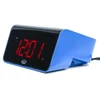 2019 New Design Electronic LED Digital Mirror Alarm Table Clock For Home Decoration