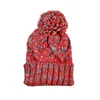 Wholesale women plain winter knitted beanie hats bulk