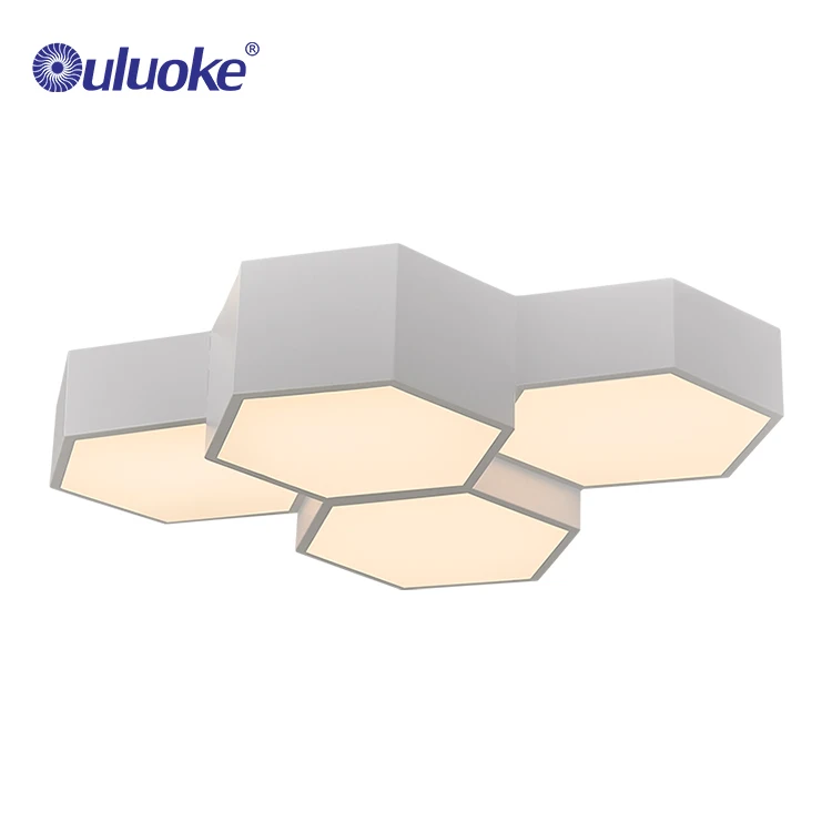 Modern decorative surface mounted fancy led acrylic ceiling lights fixtures