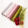 Hot Sale Material Decorative Flowers Packaging Mesh fabric Wholesale Deco Polyester Mesh spider