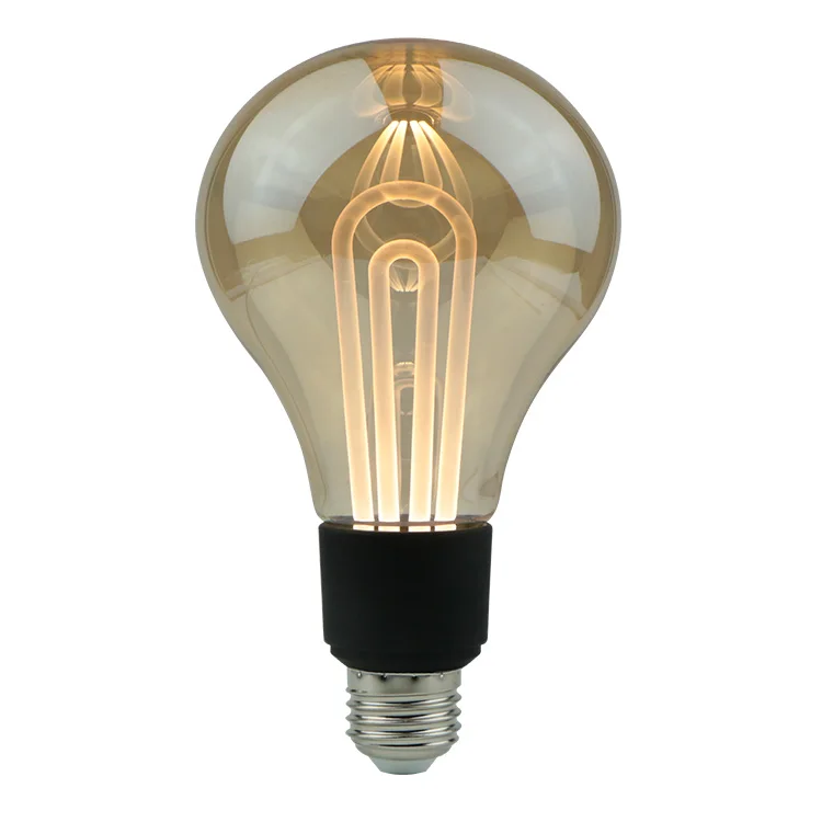 new product u shape G100 glass twilight led light bulb