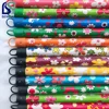 120cm length PVC coated wooden floor cleaning handles