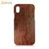 ODM Nature Bamboo/Walnut/Cherry Single Wooden Smartphone Case For iPhoneXS/XS Max