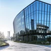 Factory Building exterior reflective/Low-E sandwich glass facade curtain wall laminated glass