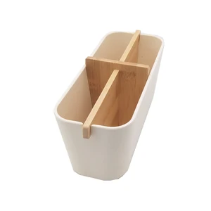 Meet European Standards LFGB Eco-friendly Bamboo Small Object Storage Box