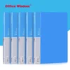 High Quality Double Strong Clips Long Lever Clip paper file binder A4 size PP 2 metal clip lever arch file folder