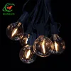18FT 10 Sockets E12 C7 Led Light String With G40 Globe Filament Bulb