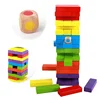 Free Sample Custom Tumble Tower Game Block Stacking Tower Bulk Wooden Blocks Toys