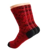 Custom striped music note antislip sock fashion printing cotton sock manufacture