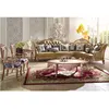 Classic appearance north American style luxury genuine leather L shape corner sofa