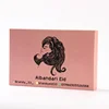 Logo printing matte lamination custom wig packaging gift box braid lace with foam insert