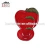 Latest Design Red Apple Shaped Melamine Dinnerware Set Bulk