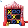 Interactive fun Inflatable 4 Spot and Tic Tac Toe 2 Sides Inflatable Games Carnival Party Fun Time