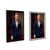 Aluminum snap-on frame LED guide light panel slim LED light box