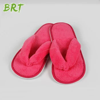 terry flip flop slippers