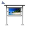 55 inch floor standing outdoor lcd advertising display totem touch screen kiosk