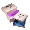 Customized Handmade Die Cutting Color Paper Card Packaging Soap Gift Box With Lid