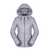 ladies spring autumn slim jacket Lightweight Hooded puffer Padded Jacket for women