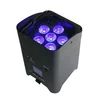 6x15w Battery Led Par Can 6 in 1 DMX Wash Battery Wireless WiFi Par Wash 6pc Rechargeable Lithium battery Led Par light