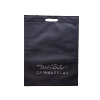 blue nylon bag