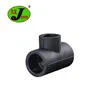 polyethylene fitting PE PEHD geothermal pipe fittings equal tee