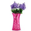Wholesale modern fashionable folding plastic flower vase for decoration