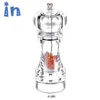 High Quality Clear Manual Salt Pepper Mill Acrylic Glass Manual Salt Pepper Mill Acrylic mill grinder