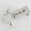 Custom adjustable bracket for wire cable