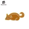 promotion item custom animal mouse soft enamel metal lapel pin