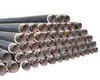 PU foam pipe insulation with hdpe jacket insulation steel pipe for hot water supply