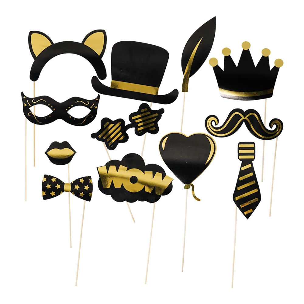 birthday party photo booth props