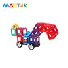 MAGT4K 62 PCS Glowing DIY Wisdom Toys Enhance Action Ability Imagination Magnet Blocks