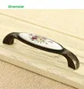 Hot sell Vintage Ceramic Furniture Handles Flower Cabinet Cupboard Wardrobe Drawer Closet Pull Knobs Kitchen Furniture Hardware