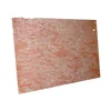 Polished Big Slab Imported Pink Marble Border Design Black Rose Stone
