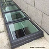 Albany Villa roof sloping top electric smoke exhaust hanging skylight attic skylight house glass windproof sunroof