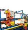 Non-stopping automated Three- Head double puller for aluminium profile extrusion press line
