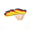 Eco-friendly Mini Cake Toothpicks Bamboo Flag Tooth Pick Stick