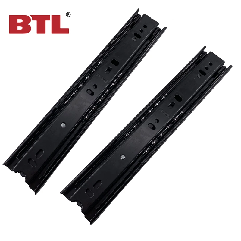 Btl 3 Folded 100lb Telescopic Drawer Channel 45kg Stainless Steel