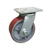 5 inch medium duty wholesale industrial sliding beds swivel polyurethane cast iron caster