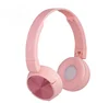 Metallic bluetooths headset battery wireless headphone rotatory and foldable function