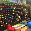 Educational wall hanging touch wall lit up wall