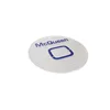 Frosted acrylic disc with hole laser cutting perspex round panel plexiglass circle with logo printing