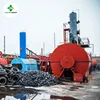 High Output waste scrap plastic oil refining distillation plant
