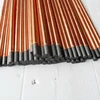 professional round copper-coated carbon electrode
