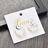 Mini Pearls Wire Wrapped Hoop Earrings, Sterling Silver Hoop with Freshwater Pearl Earrings