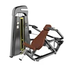 SUPK-1509 pin loaded seated shoulder press machine with selectable weight stacks commercial strength training sports equipment