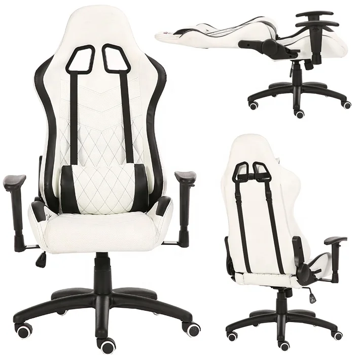 Hs Code Metal Frame White Office Gaming Chair Silla Ergonomica De